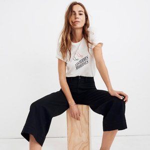 Madwell Emmett Wide-Leg Crop Pants (26 Tall)